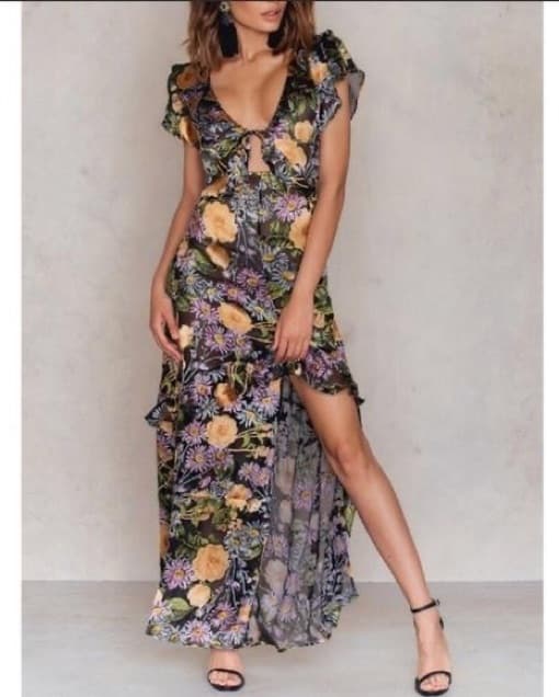 For Love & Lemons luciana Maxi Dress - Image 1
