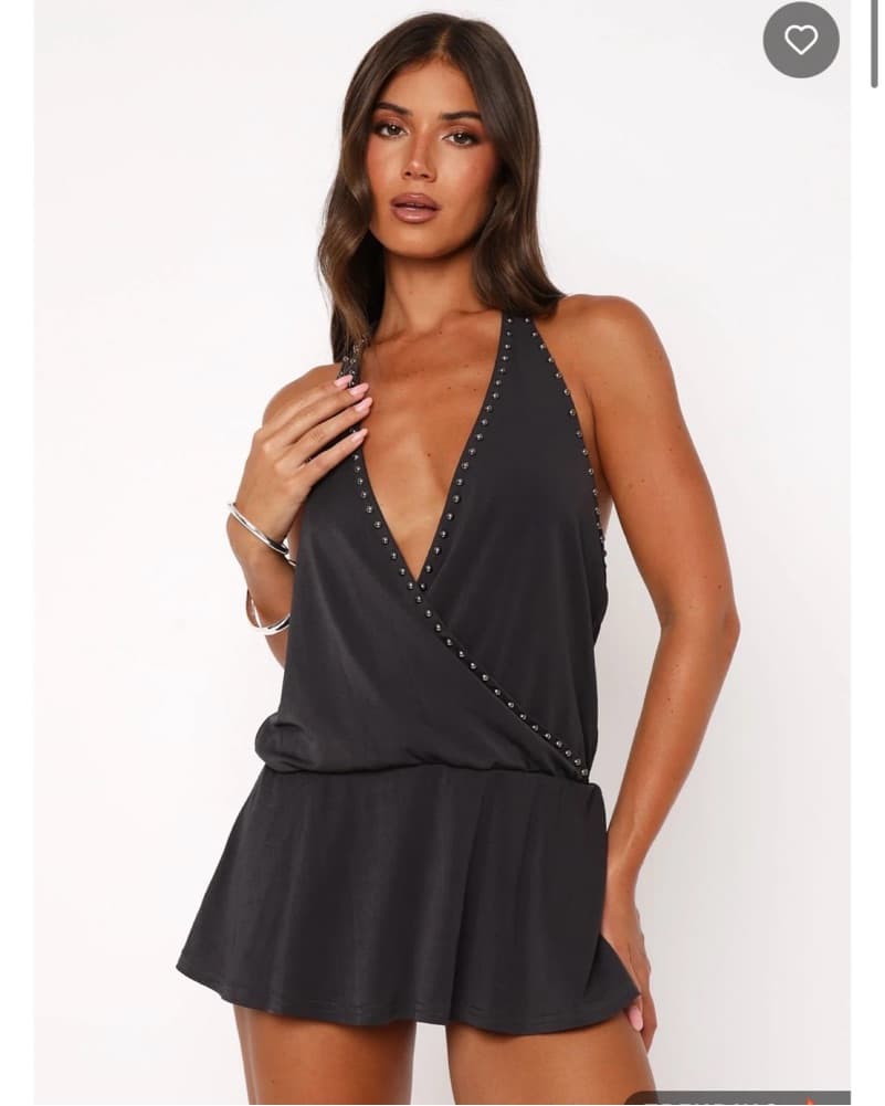 White Fox Boutique Backless Dress - Image 1
