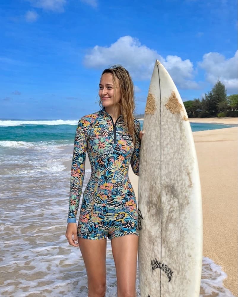 Roxy Floral Wetsuit Swimsuit  - Image 2