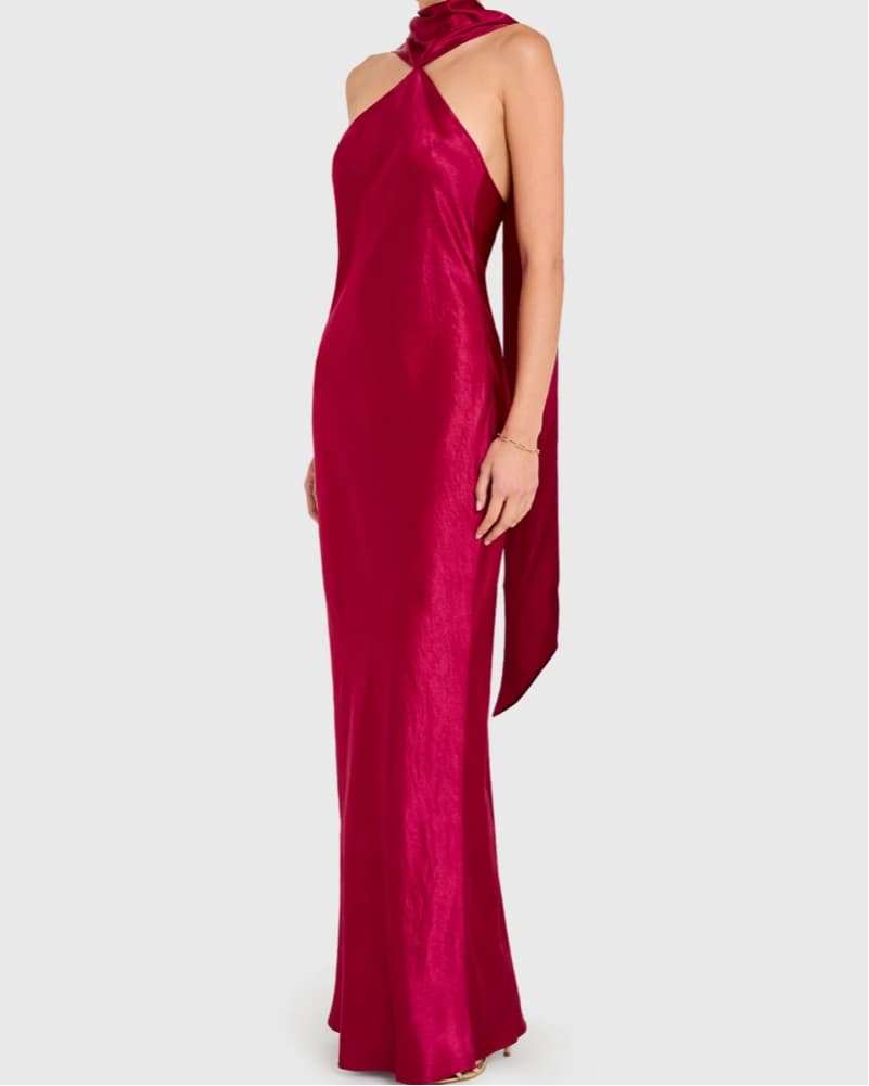 Amanda Uprichard High Neck Gown - Image 2