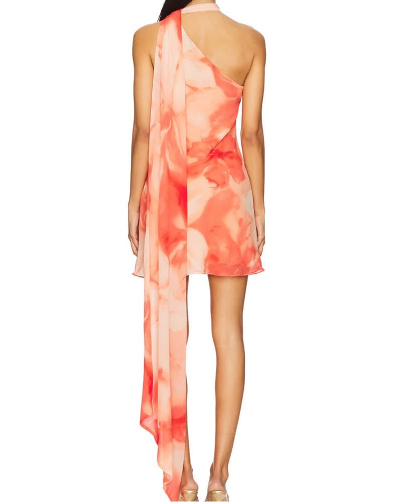 Lovers & Friends | Orange Floral Dress - Image 2