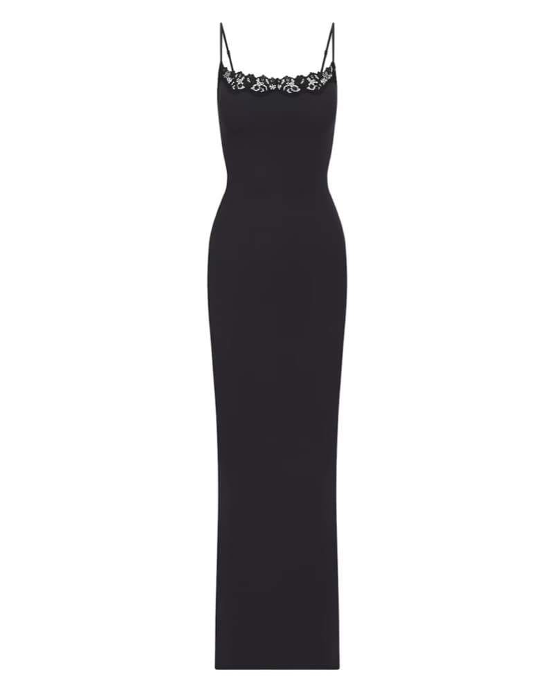 Skims Fits Everybody Lace Long SlipDress - Image 1