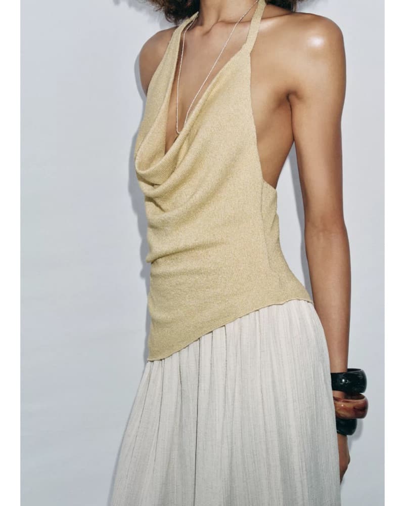 Combination Halter Dress - Image 3