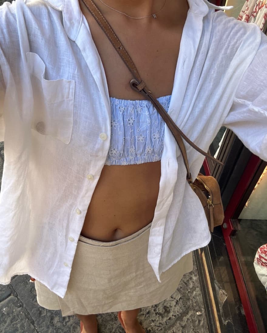 Aritzia Anita Poplin Top - Image 1