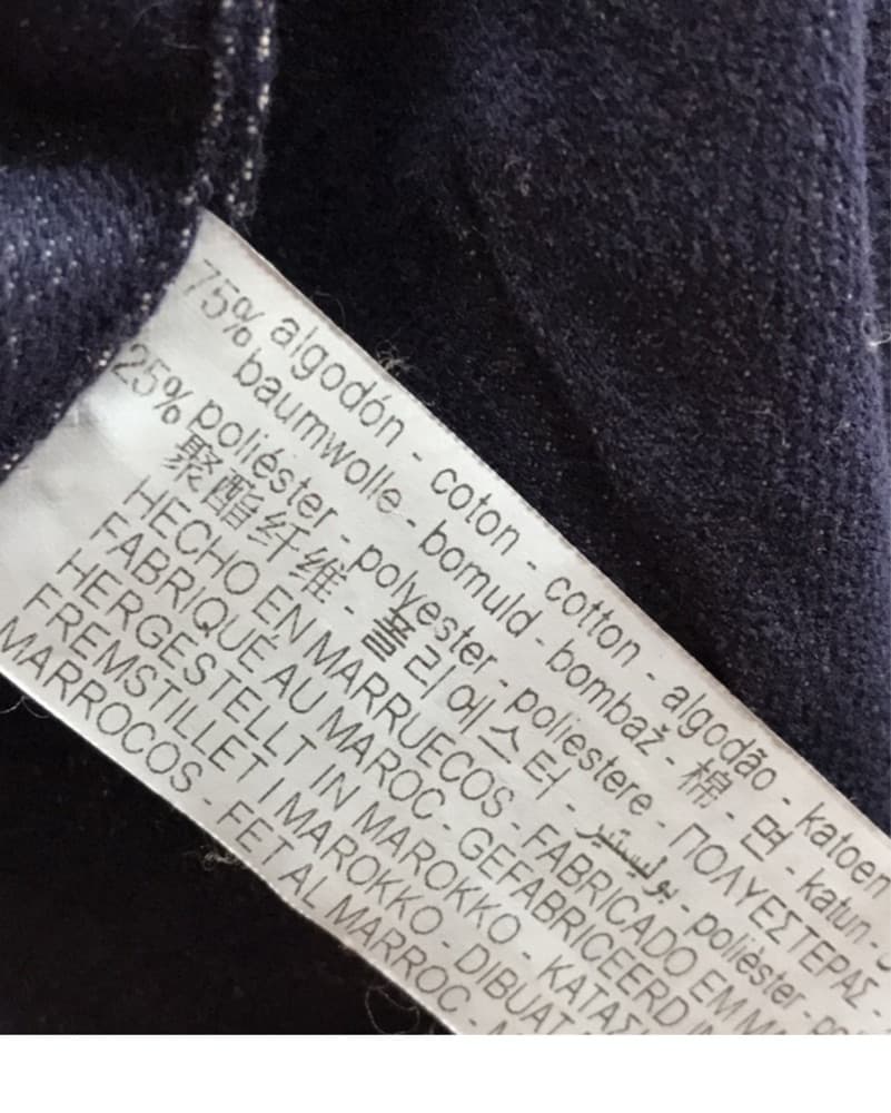 Zara Denim Strapless Crop Top - Image 5