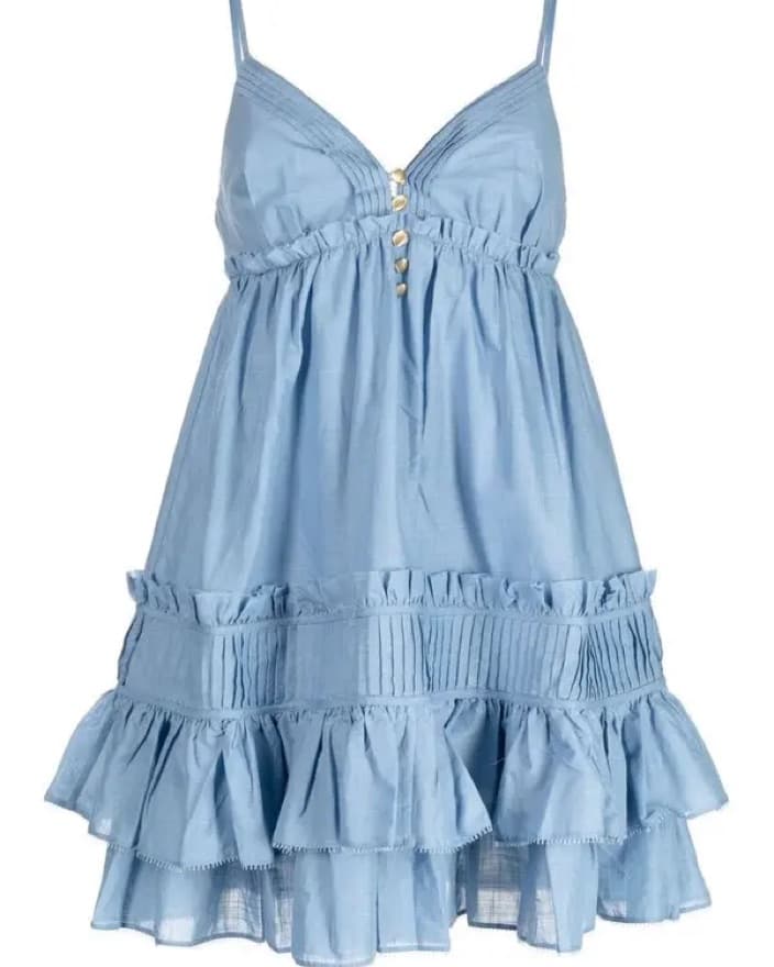 Aje Talia Flounce Mini Dress - Image 2