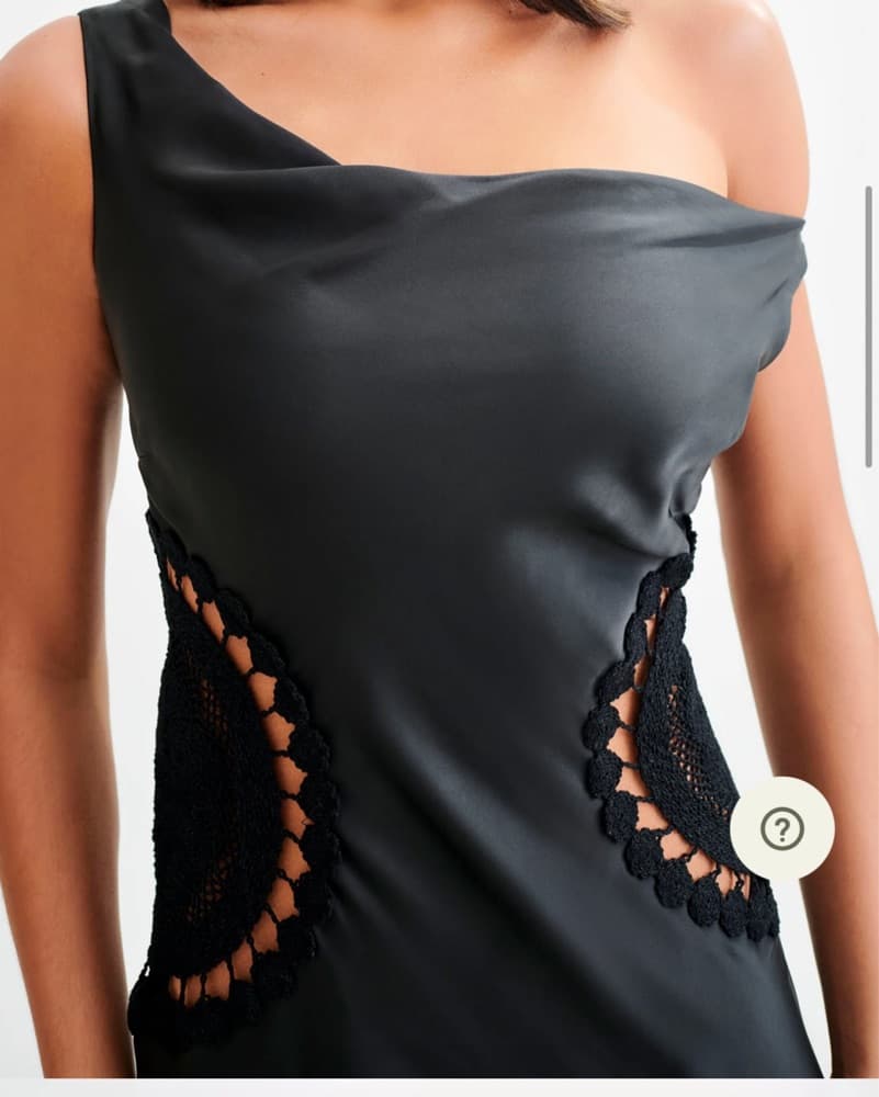 Meshki Kristina Satin Maxi Dress - Black - Image 3