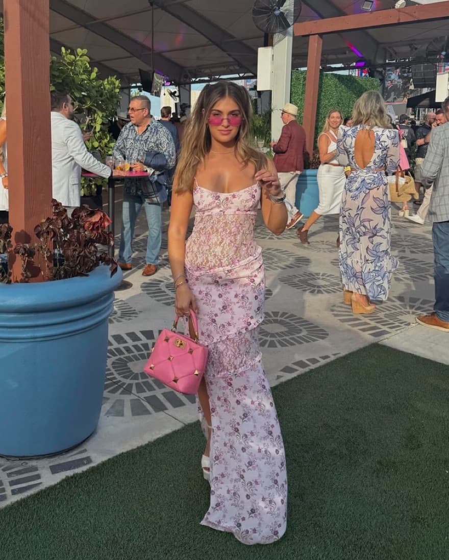Enchanting Floral Maxi Dress - Image 1
