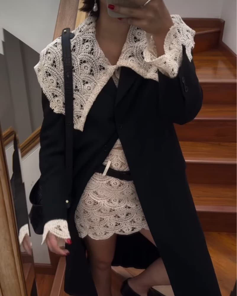 Beaufille Cream Knit Cardigan - xs - Image 6