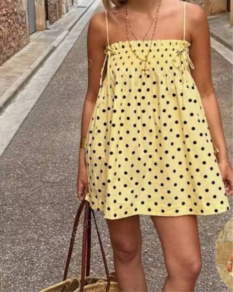DamsonMadder Polka Dot Dress/Skirt + Top - Image 2
