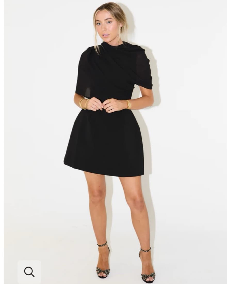 Odd Muse Gathered Mini Dress - Image 2
