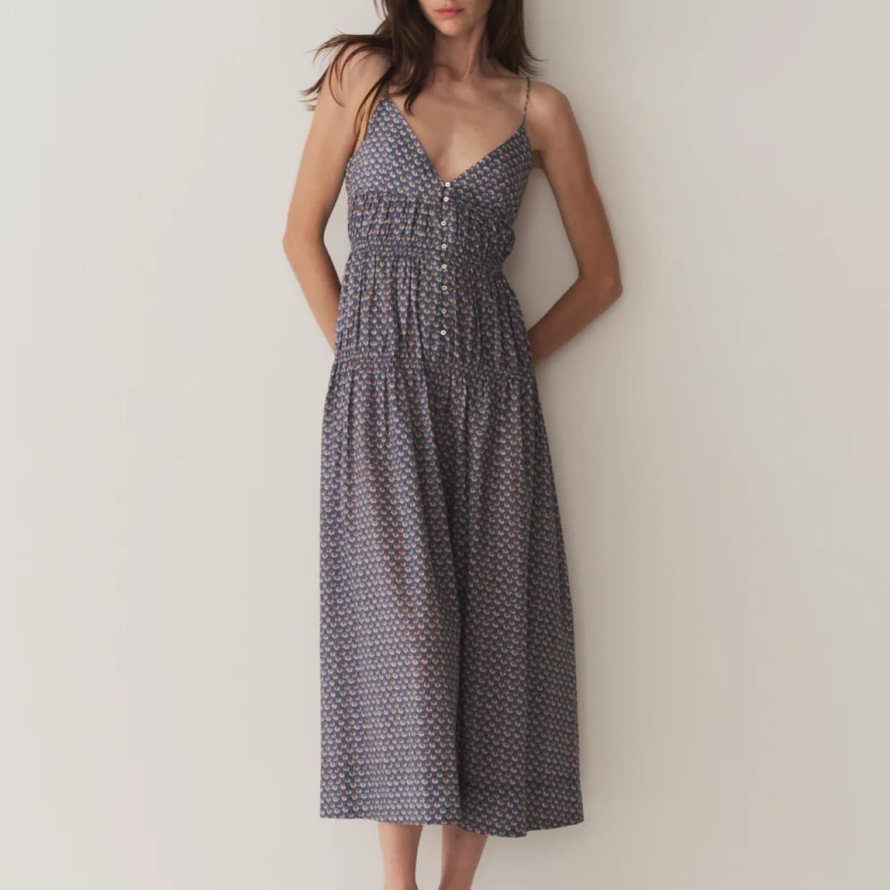 DÔEN Linen Maxi Dress  - Image 1