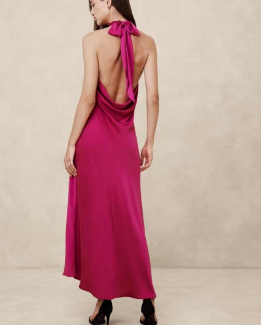 Banana Republic Silk Maxi Dress - Image 2