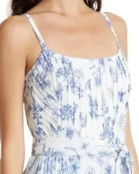 Club Monaco Tiered Floral Midi Dress - Image 3