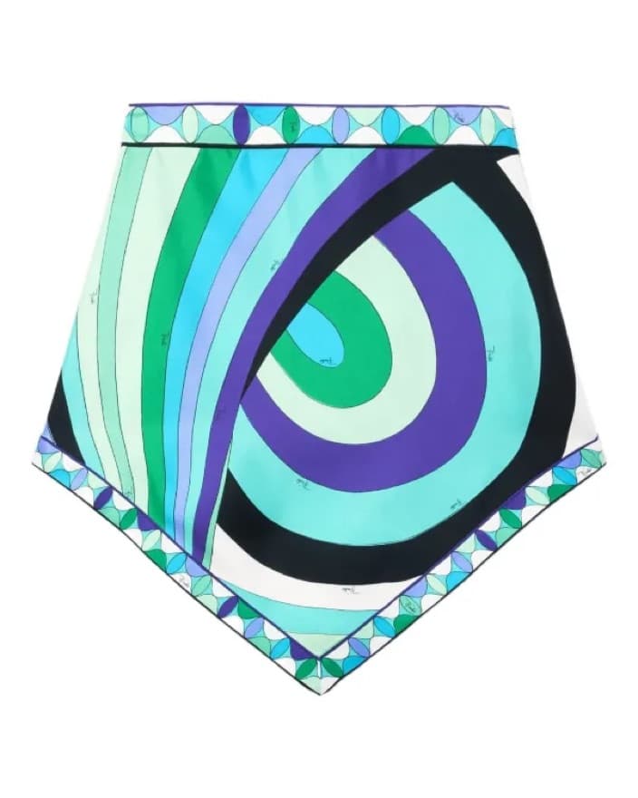 Pucci Asymmetrical Skirt - Image 2