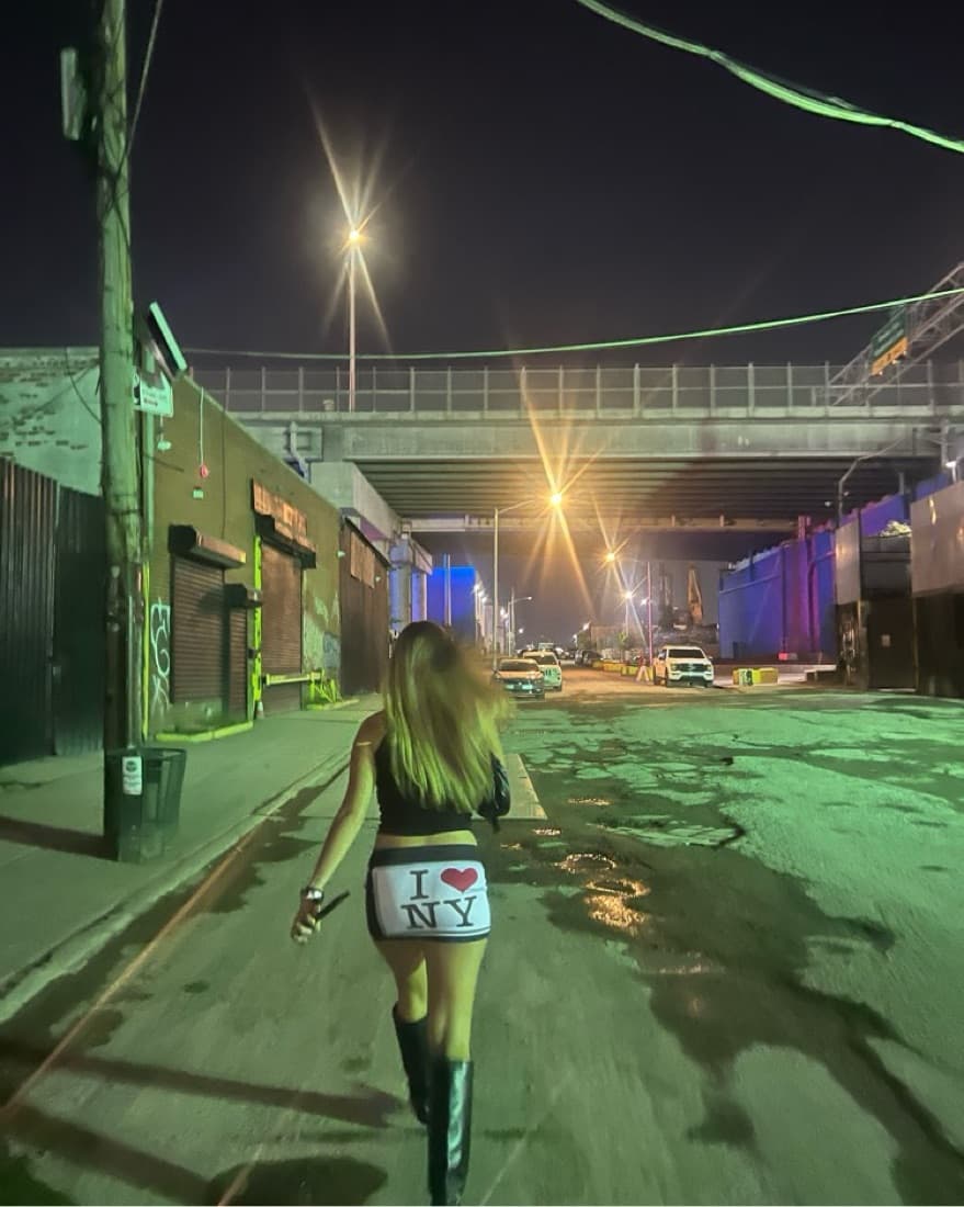 1xblue I ❤️ NY Skirt - Image 1