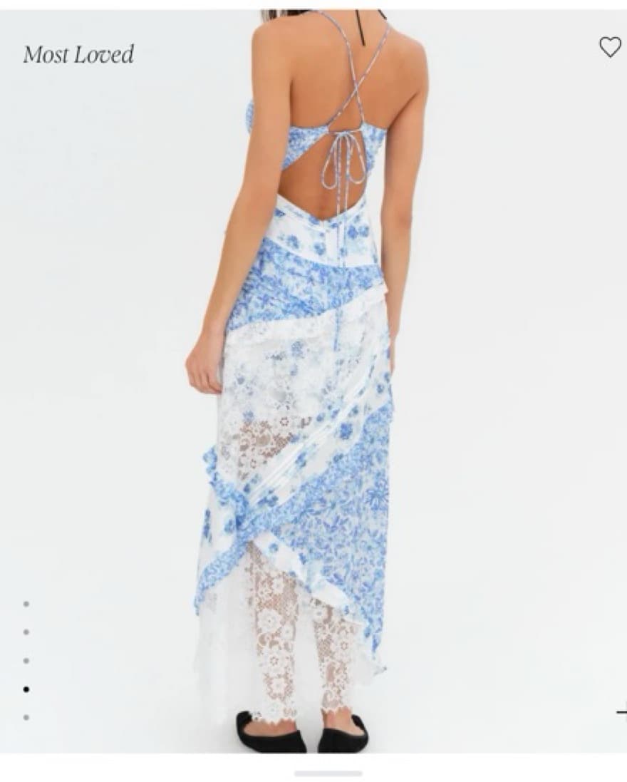 For Love And Lemons Rosalyn Maxi Dress  - Image 2