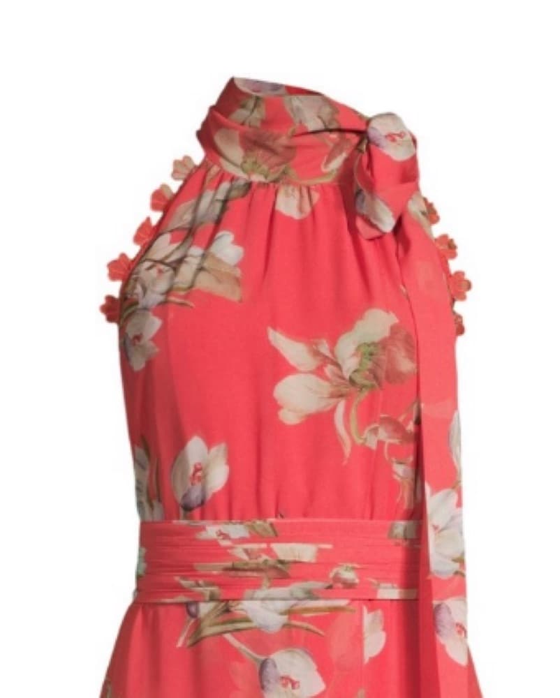 Vibrant Floral Maxi Dress - Image 2
