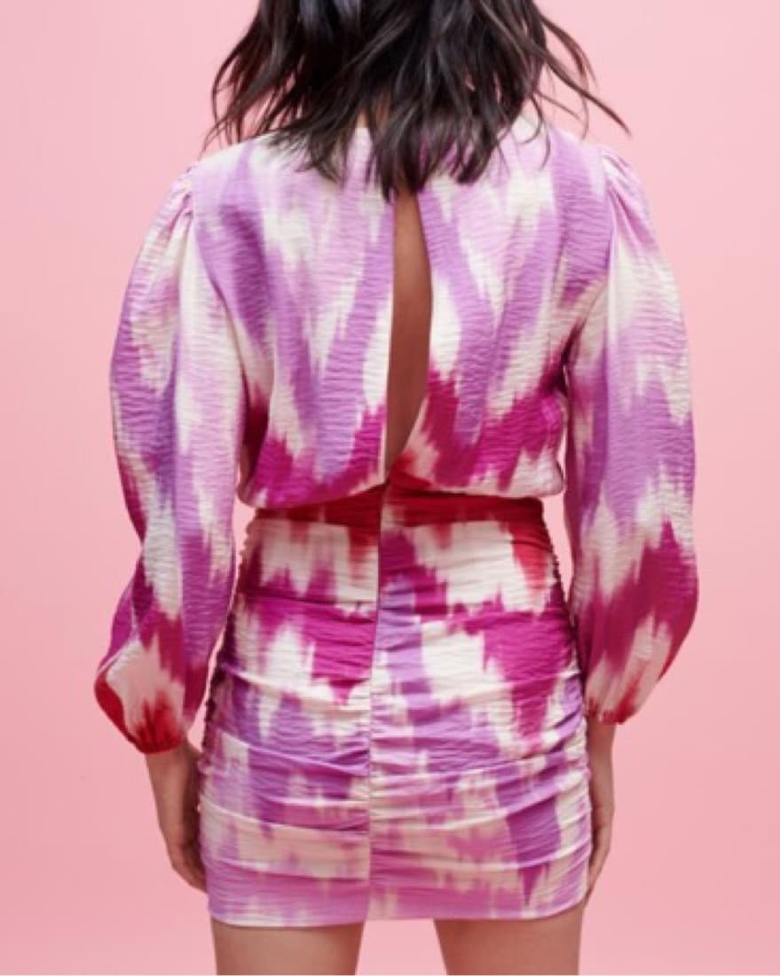 Maje Colorful Mini Dress - Image 2