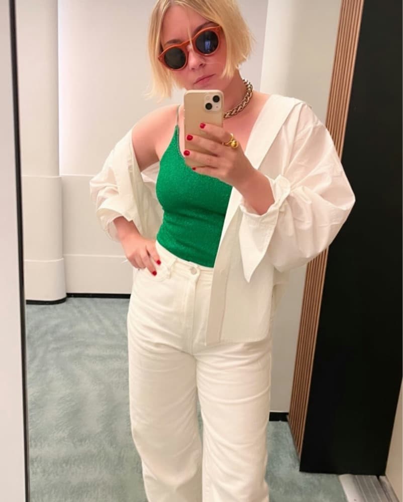 OSÉREE Lumière 1-shoulder swim/bodysuit - Image 5