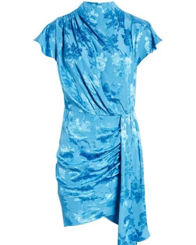 Saylor Blue Mini Dress - Image 1