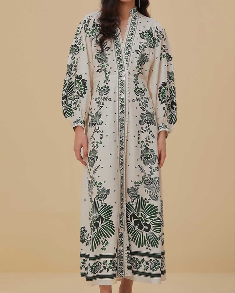 Farm Rio Forest Soul Maxi Dress - Image 2