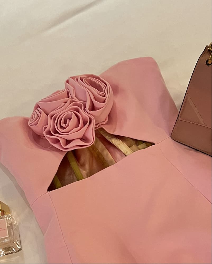 Mew Mews Kinsley Strapless Cutout Dress - Image 3