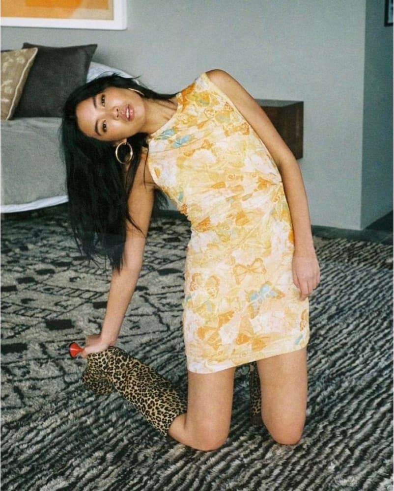 With Jean Dress  - Image 6