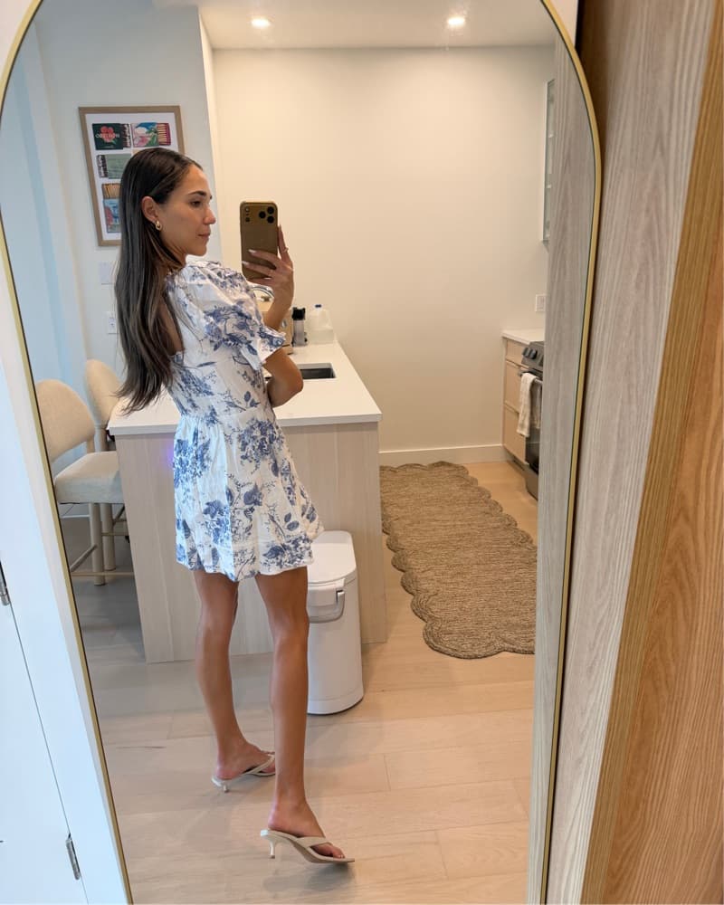 Reformatiom Floral Mini Dress - Image 2