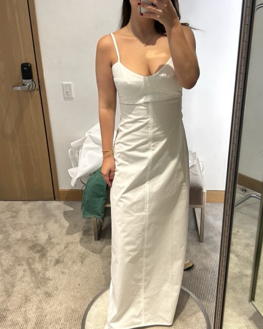 Long White Dress - Image 2