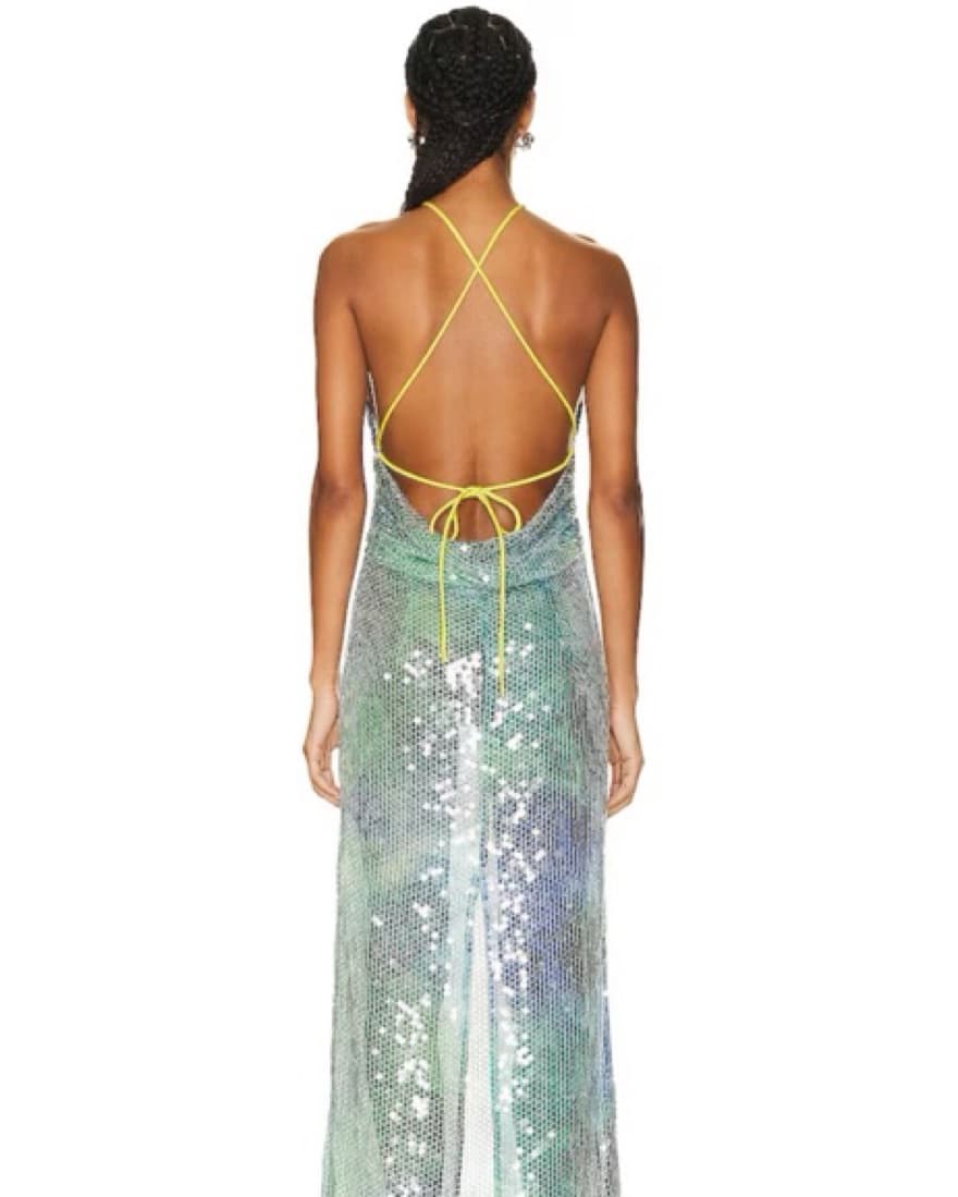ILA Mer Blue Dress - Image 2