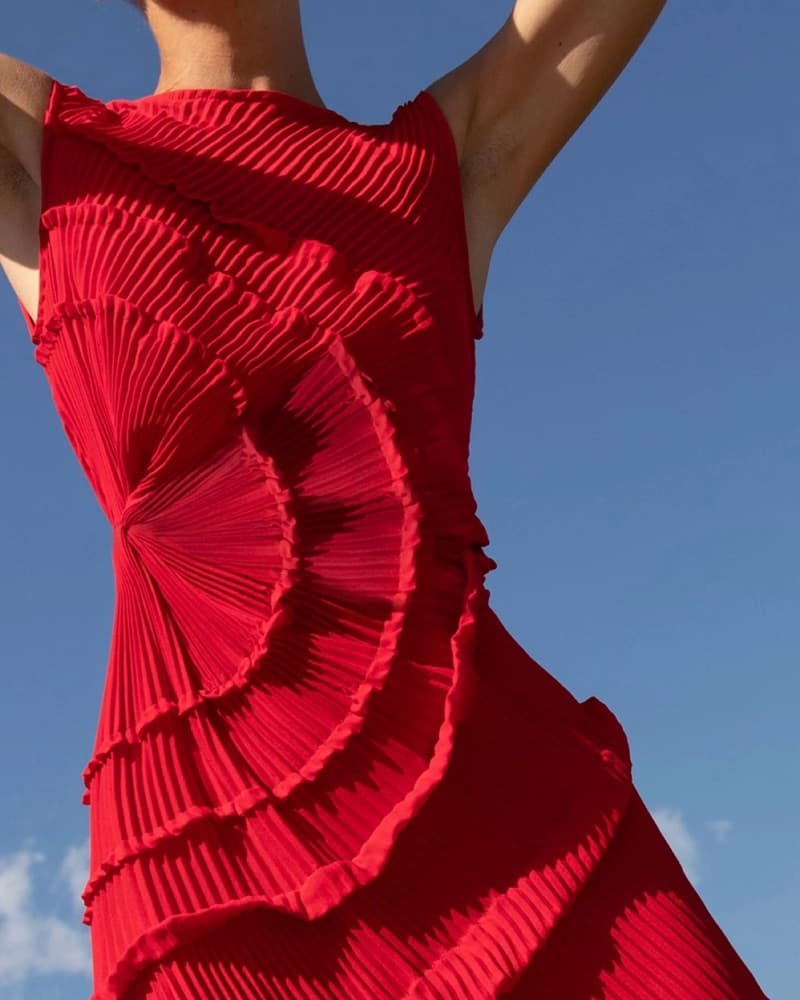 Georgia Hardinge Red Opal Maxi Dress - Image 2