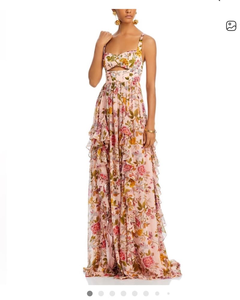 Cinq A Sept Floral Dress - Image 3