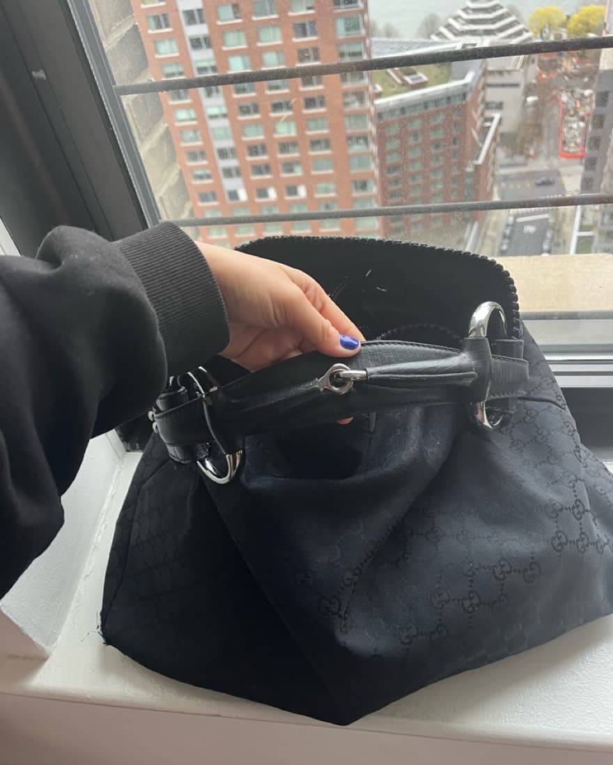 Gucci Horsebit Hobo GG Canvas  - Image 4