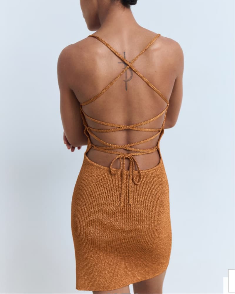 Mango Backless Dress - Image 2