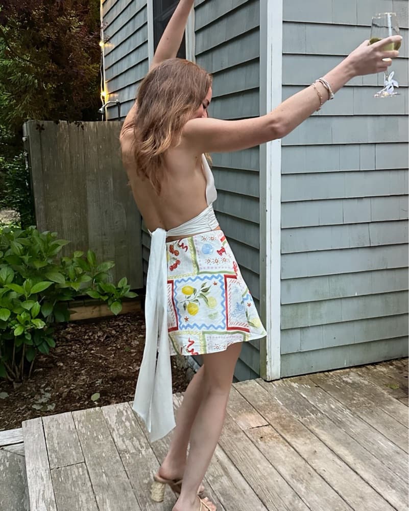 Zara Backless Halter - Image 3