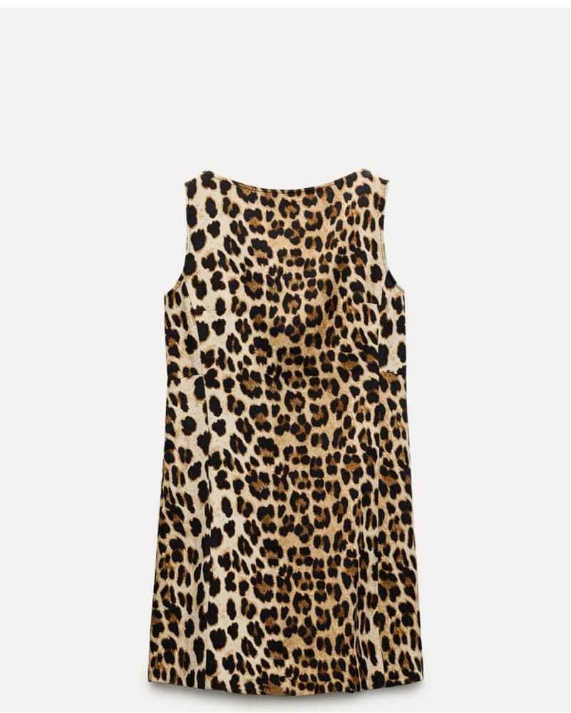 Zara Printed Dress Xs - Image 1
