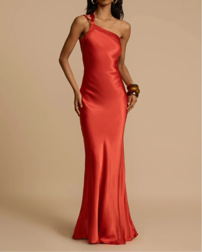 Arcina Ori - Monique Dress Rust - Image 1