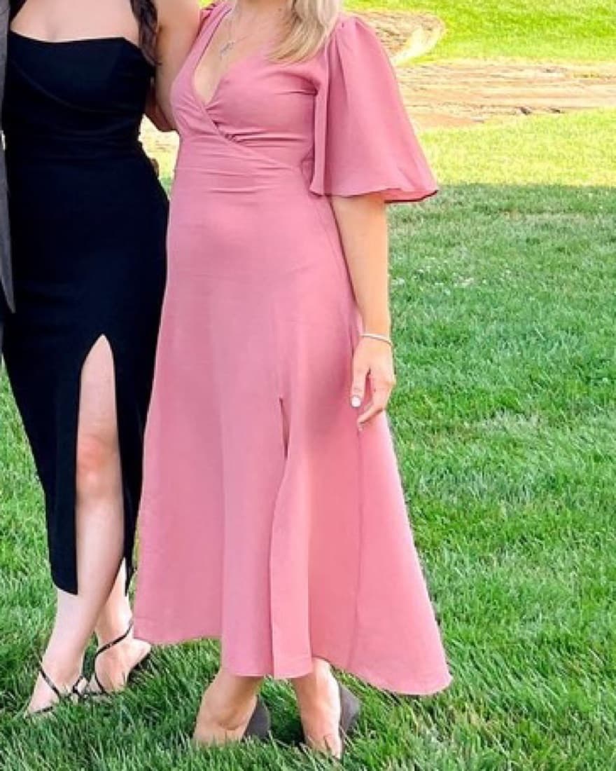 Asos Midi Bridesmaid Dress - Image 1