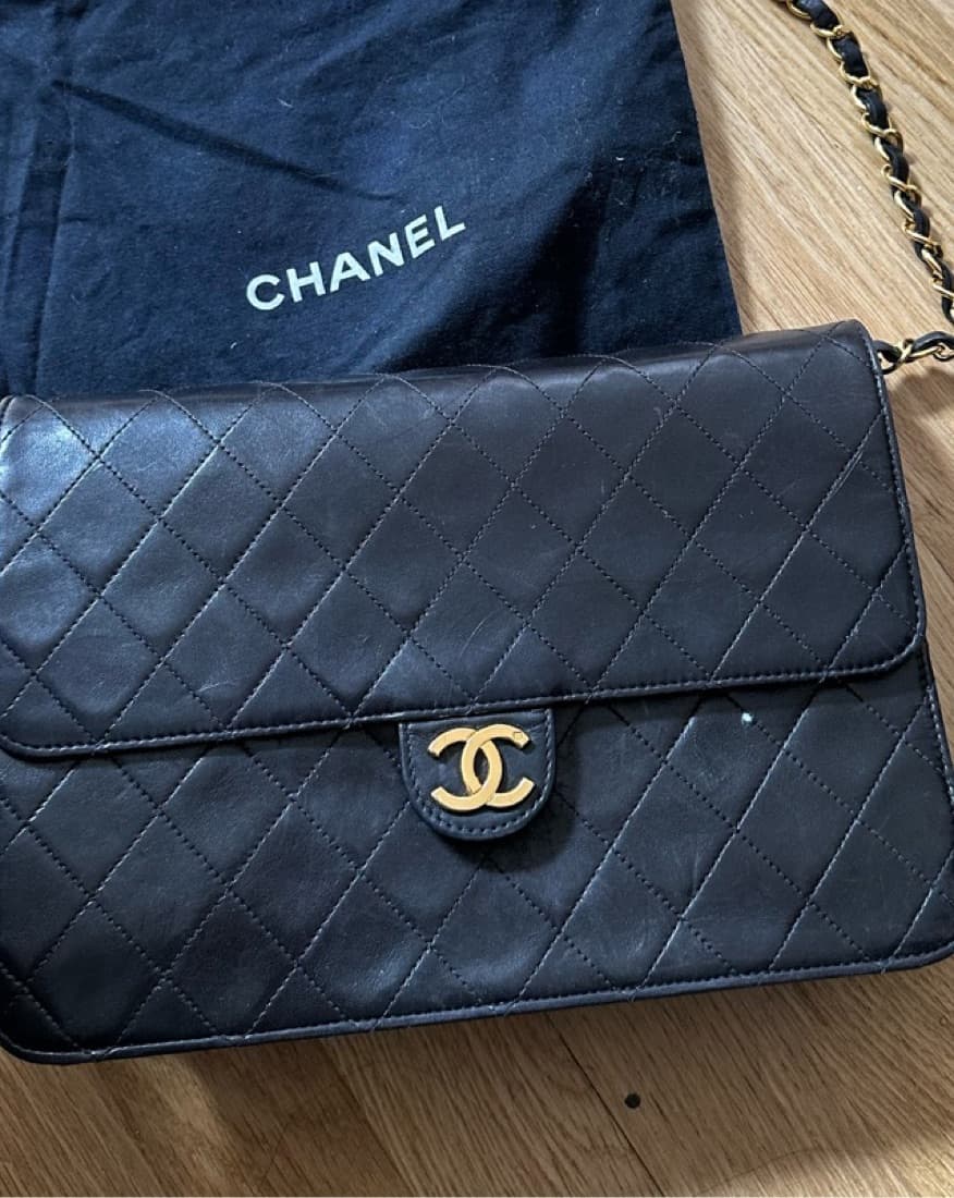 Vintage 1991 Chanel Flap Bag - Image 1
