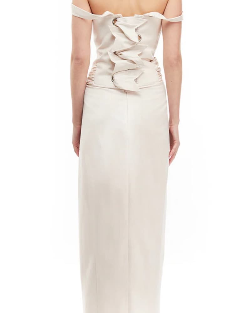 Stunning Corset Wrap Dress - Image 2