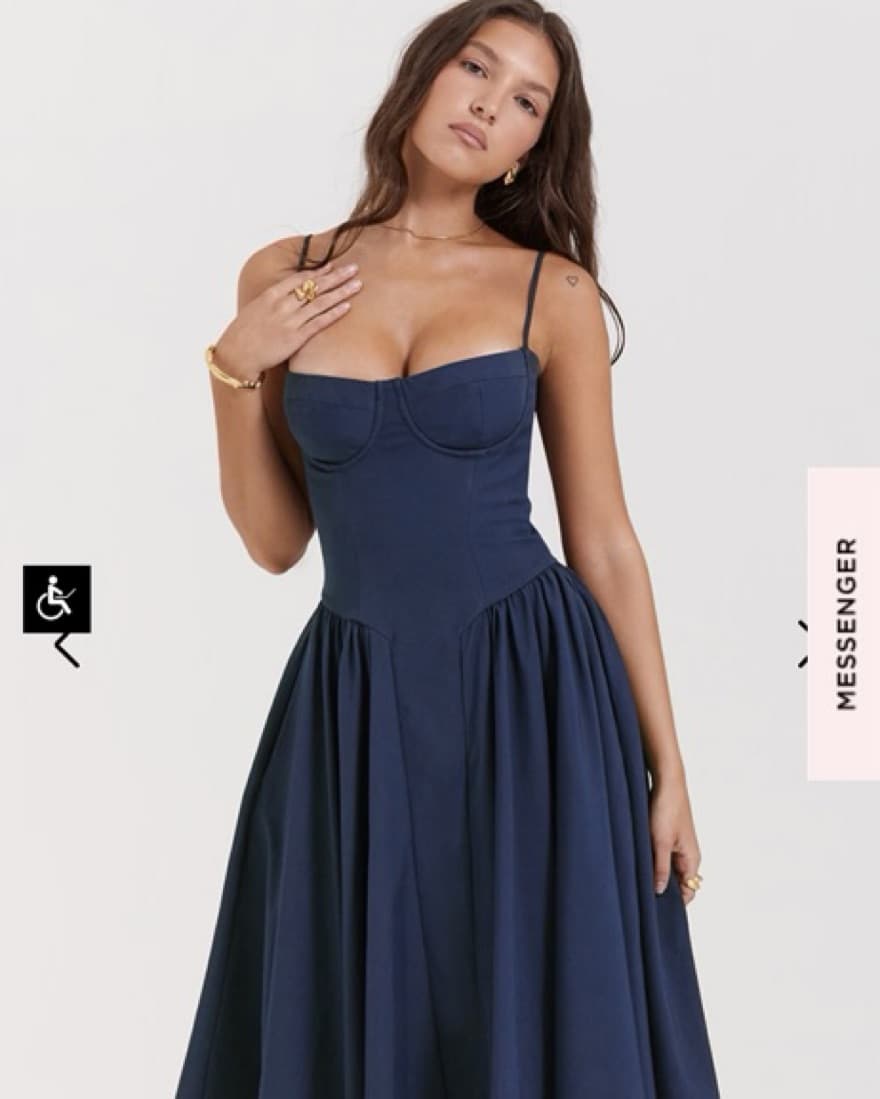 House Of CB Samaria Midi Dress - Image 3