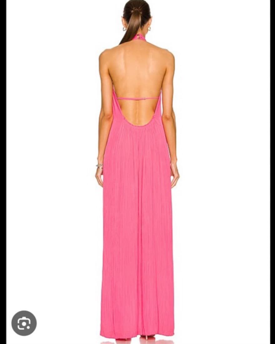 A.L.C. Rio Dress Hot Pink - Image 1