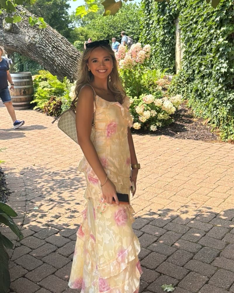 Boohoo Jacquard Ruffle Maxi Dress - Image 2