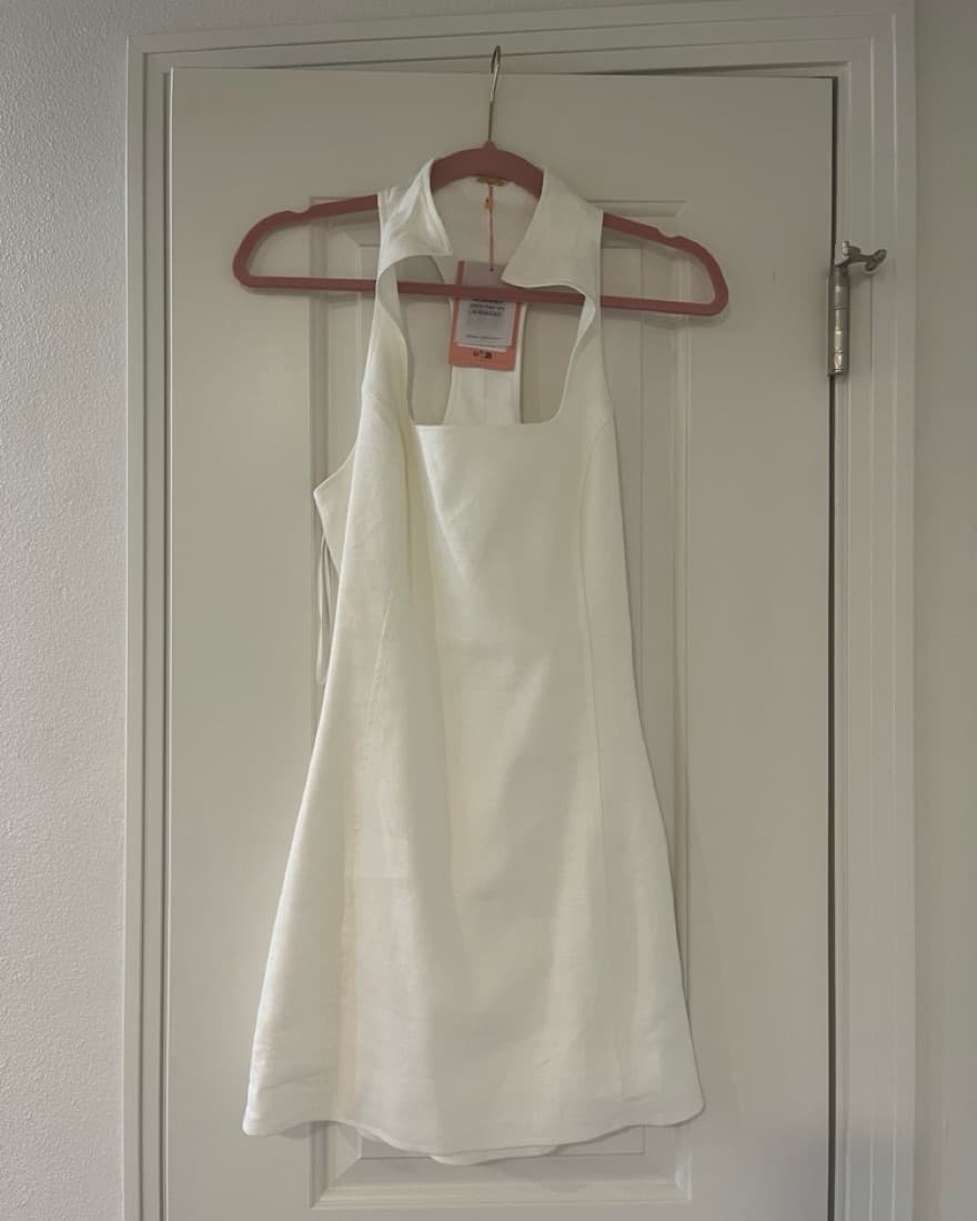 Cult Gaia Akaia Dress- Off White - Image 4