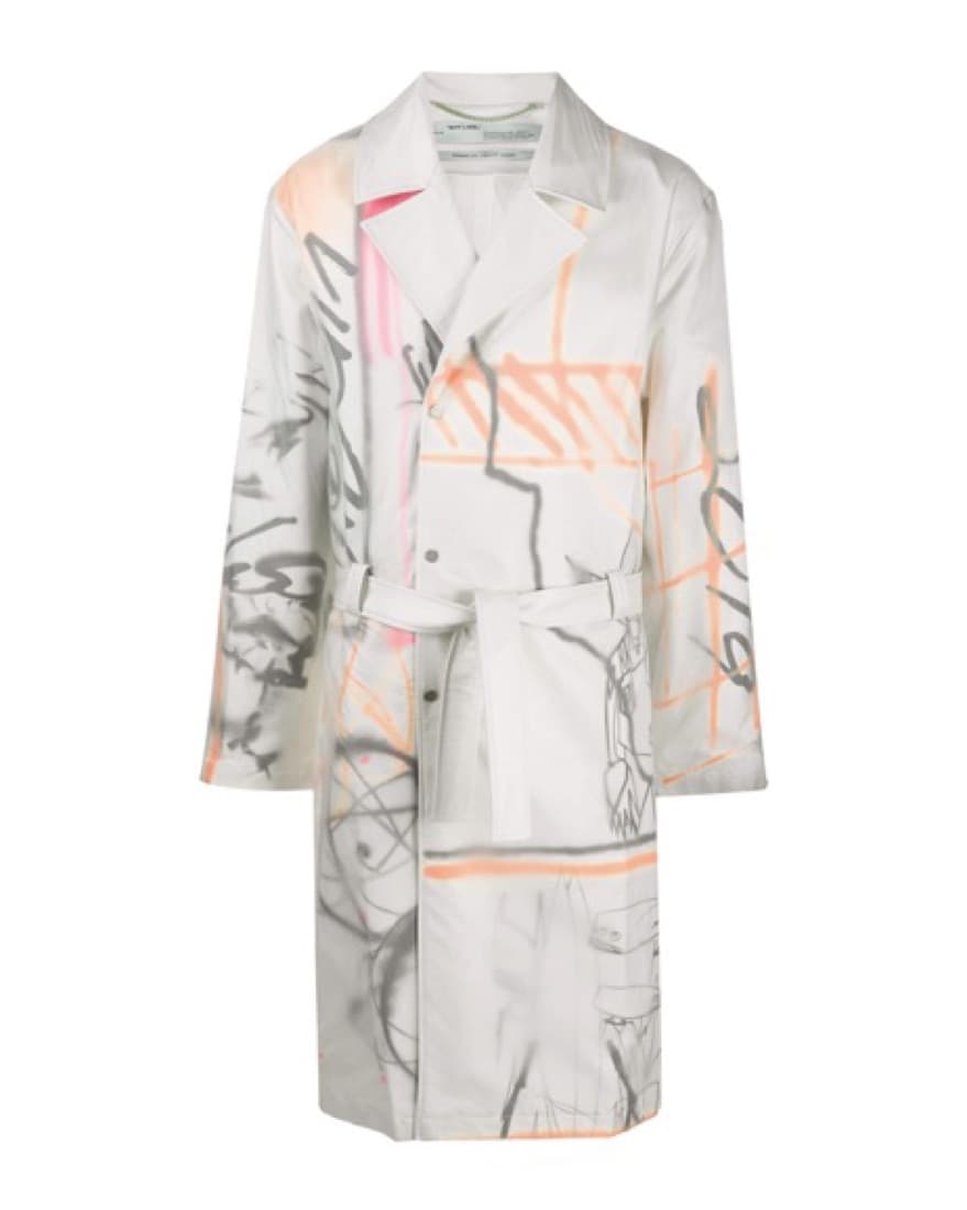 OFF-WHITE UNISEX TRENCH/RAINCOAT - Image 4