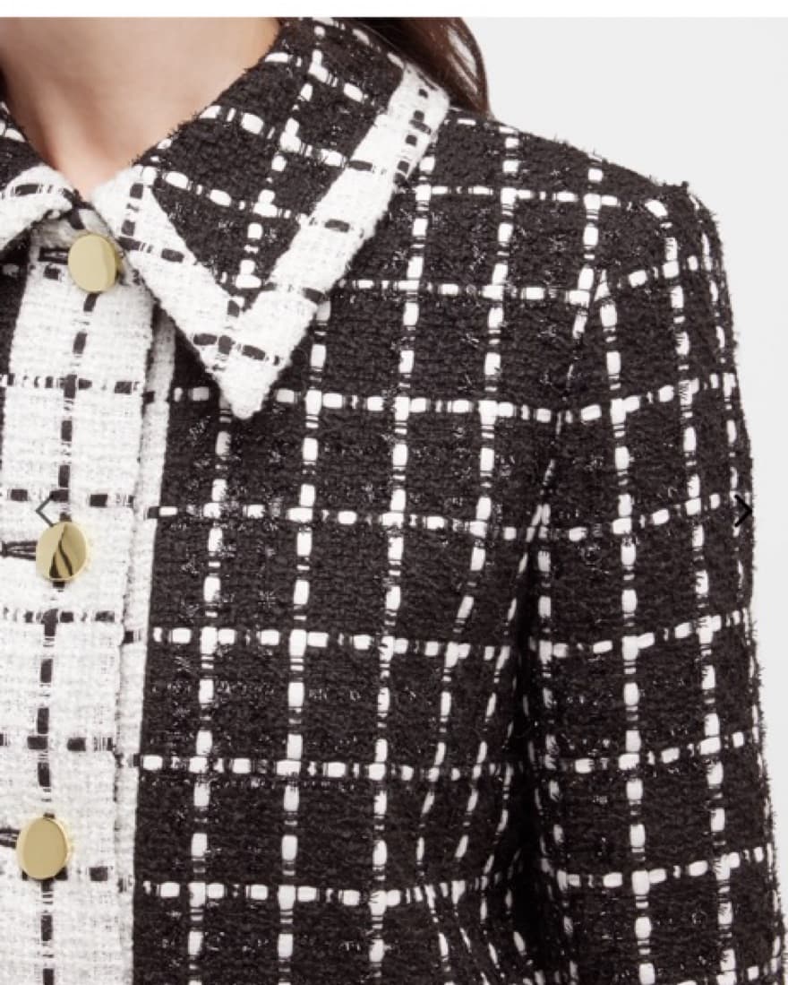 Alice + Olivia Tweed Blazer - Image 4