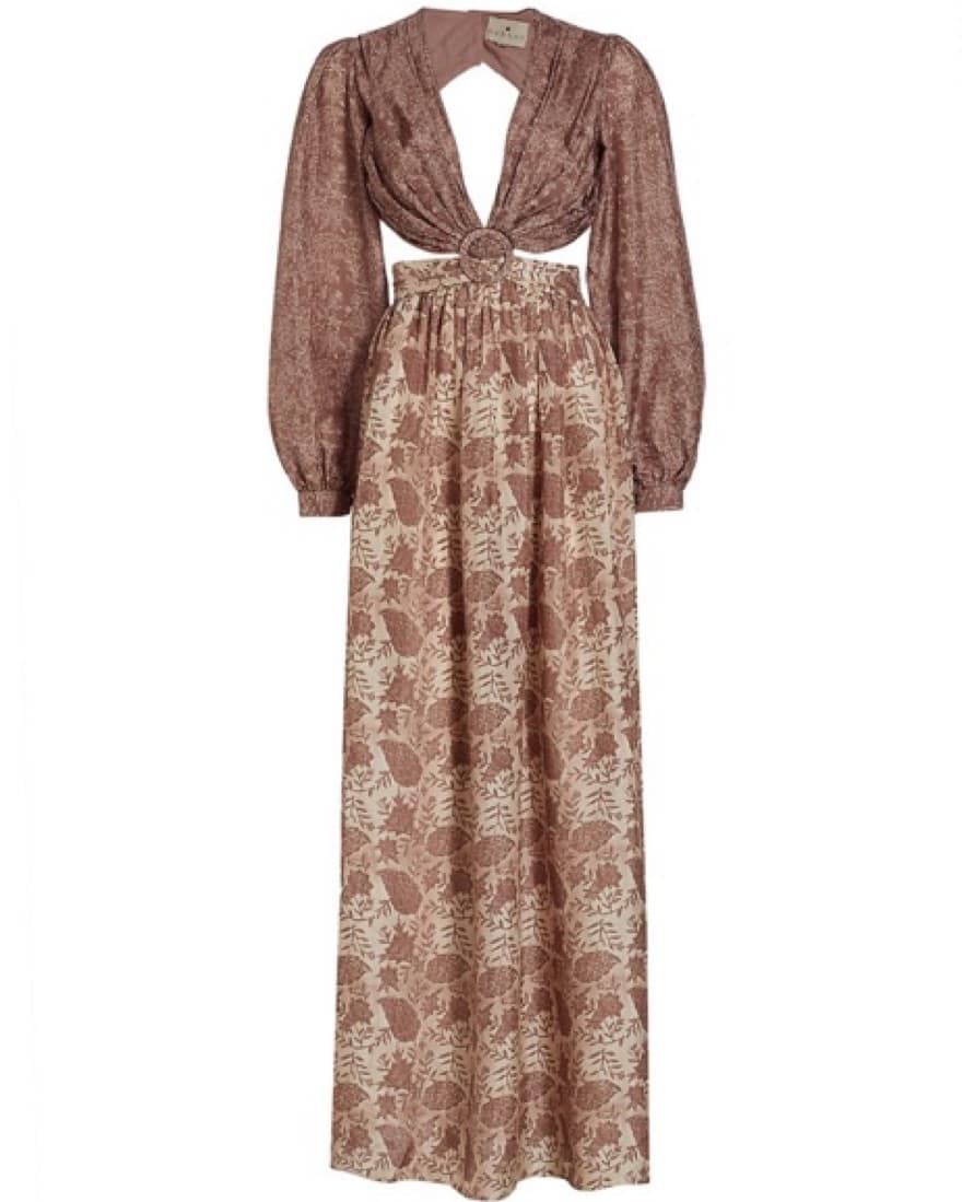 Hannah Artwear Cut Out Maxi Dress  - Image 5