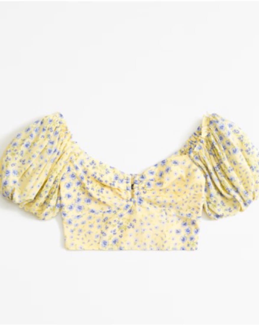 Yellow Drama Abercrombie Skirt Set - Image 1