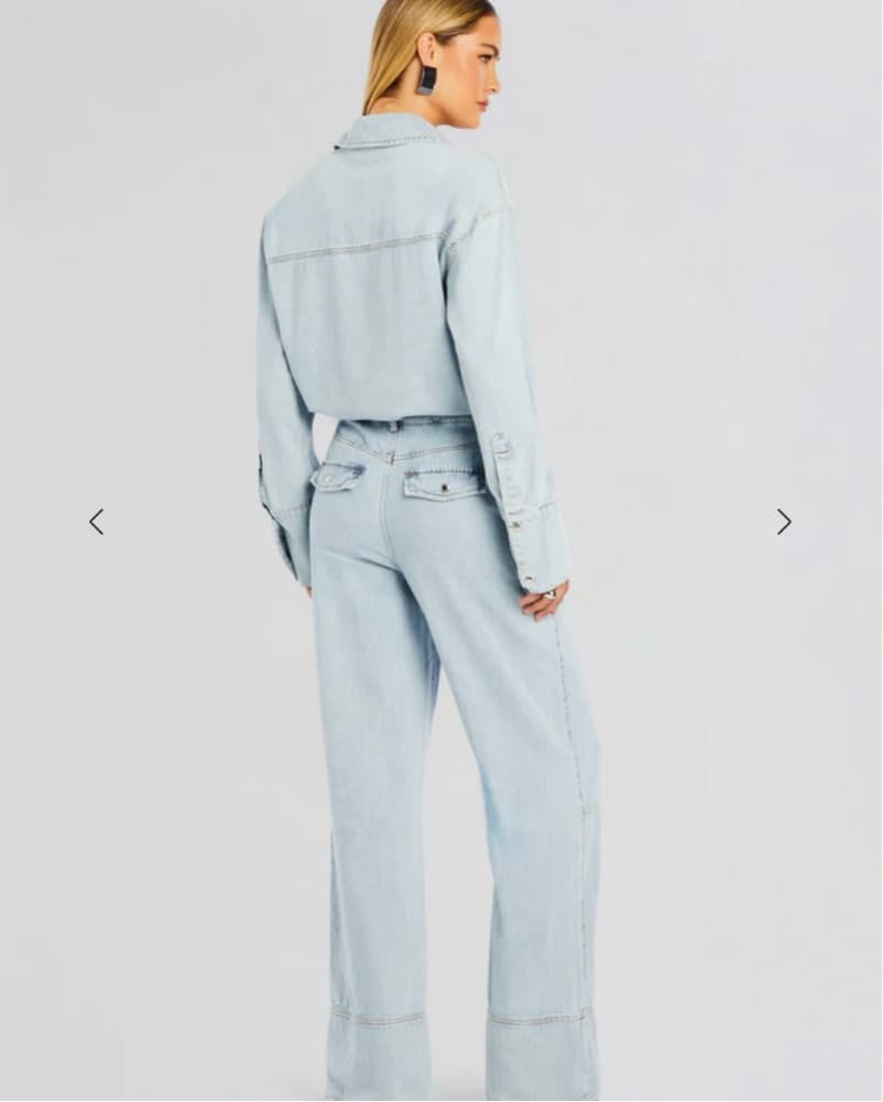 Retrofete Russo Denim Jumper - Image 4
